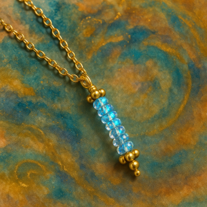 natural ethiopian opal beaded pendant necklace for her women love gift